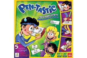 PEN-TASTIC: Ustvarjalna družabna igra, s katero vsi deli telesa oživijo