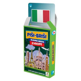 Piši Briši - Glavna mesta Evrope