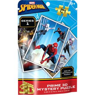 Sestavljanka 3D presenečenje - Spider-Man 24 kos 9,5x14,6cm