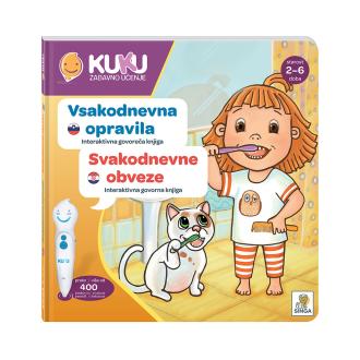 Interaktivna knjiga Kuku - Vsakodnevna opravila (brez pisala)