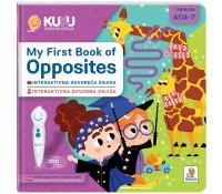 Interaktivna knjiga Kuku - My First Book of Opposites (brez 