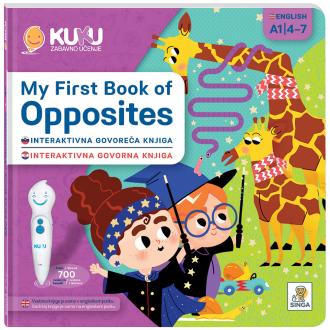 Interaktivna knjiga Kuku - My First Book of Opposites (brez 