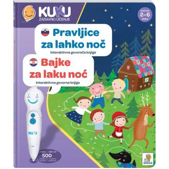 Interaktivna knjiga Kuku - Pravljice za lahko noč (brez pisala)