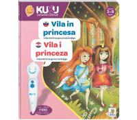 Interaktivna knjiga Kuku - Vila in princesa (brez pisala)