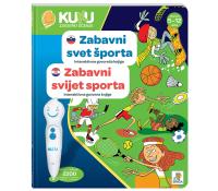 Interaktivna knjiga Kuku - Zabavni svet športa (brez pisala)