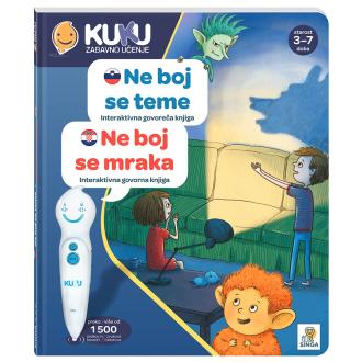Interaktivna knjiga Kuku - Ne boj se teme (brez pisala)