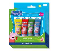 Prstne barve Noris Junior set 4  Pujsa Pepa